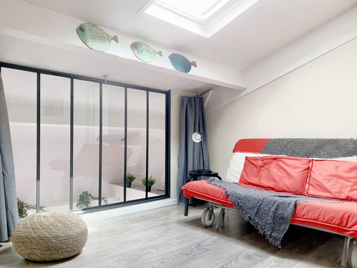 Port Sud - T3 En Duplex Avec Vue Panoramique Sur Le Port De Capbreton Apartment ภายนอก รูปภาพ